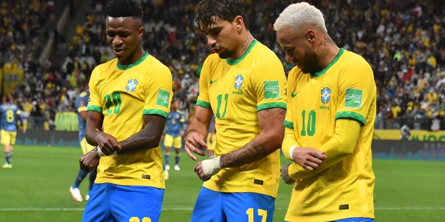 PIALA DUNIA - Brutalnya Rute Brasil Tapaki Tangga Juara: Keteme 4 Kampiun, Bisa Ketemu Kryptonite di Final