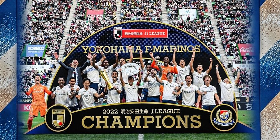 Yokohama F. Marinos Juara Liga Jepang 2022, Kampiun Berkat Pelatih Veteran Premier League