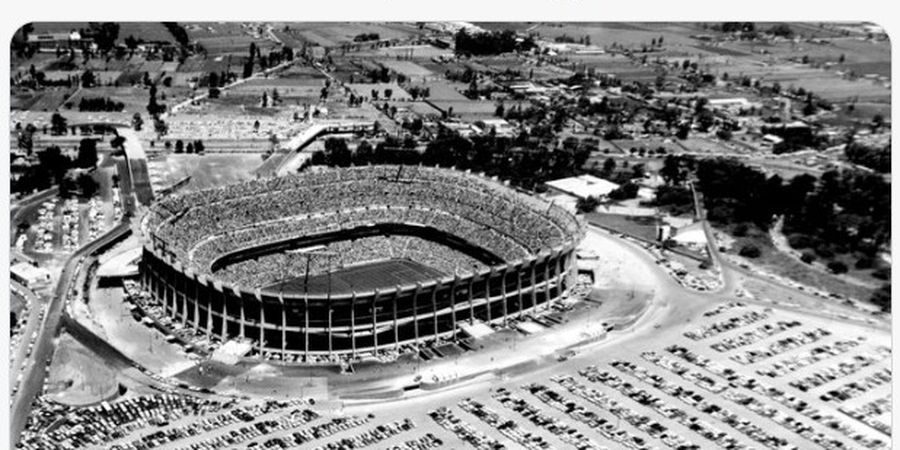 Stadion Piala Dunia - Estadio Azteca, Stadion Paling Ikonis Tempat Pele dan Diego Maradona Guratkan Nama Baik