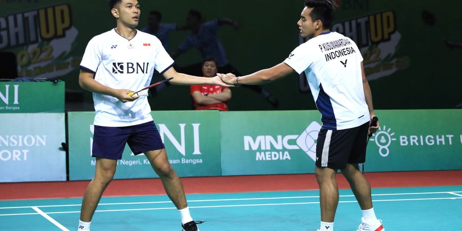 BWF World Tour Finals 2022 - Hadapi Persaingan Sengit, Tim Ganda Putra Matangkan Persiapan