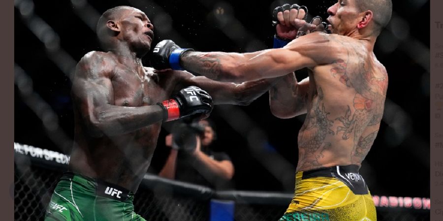 Hasil UFC 281 - Hancurkan Israel Adesanya di Ronde Terakhir, Alex Pereira Raja Baru Kelas Menengah.