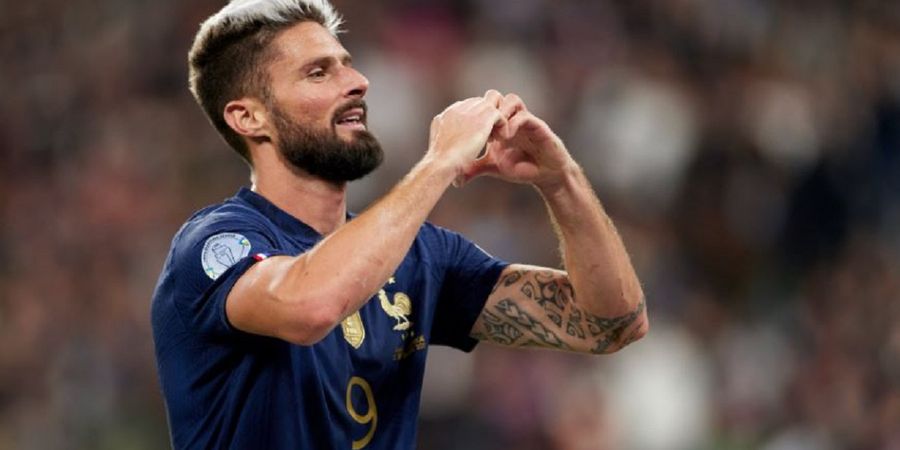 PIALA DUNIA - Olivier Giroud Bisa Pecahkan Rekor Thierry Henry dan Jadi Pemain Tersubur Timnas Prancis