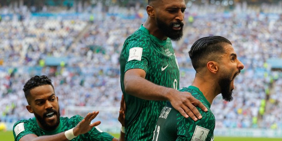 PIALA DUNIA 2022 - Cetak Kemenangan Bersejarah atas Timnas Argentina, Raja Arab Saudi Tetapkan Libur Nasional