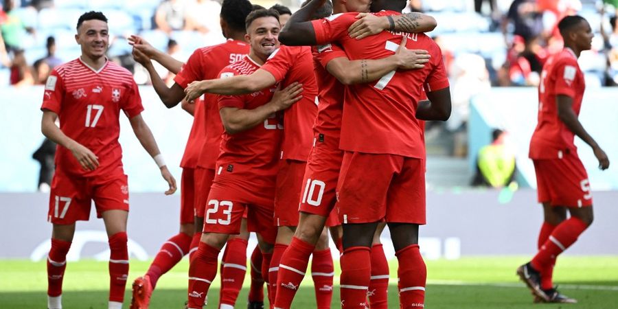 Hasil Piala Dunia 2022 - Swiss Menang Tipis 1-0 atas Kamerun, Catat Rekor Tak Terkalahkan di 5 Laga Pembuka