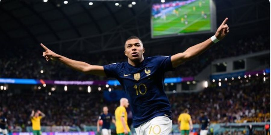 PIALA DUNIA 2022 - Prancis Vs Denmark, Ambisi Kylian Mbappe Kejar Rekor Lionel Messi