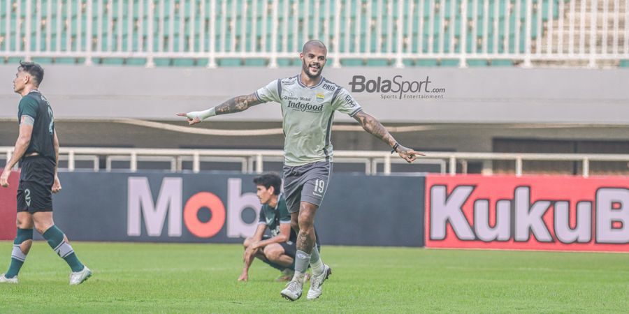 Hasil Uji Coba - David da Silva Cetak Brace, Persib Menang Telak Atas Persikabo 1973