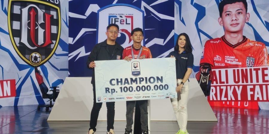 Rizky Faidan Bawa Bali United Juara IFeL 2022, Minta Bonus ke Manajemen Serdadu Tridatu