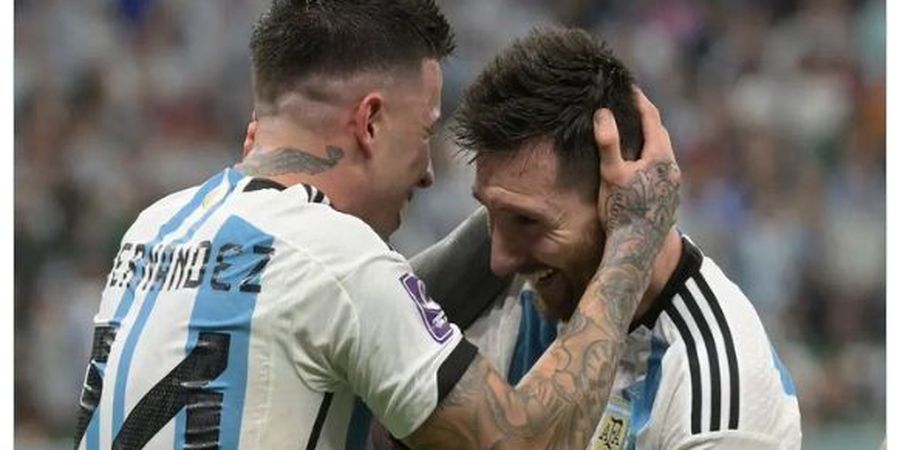 PIALA DUNIA 2022 - Puja-puji Lionel Messi untuk Enzo Fernandez Usai Cetak Gol Spektakuler ke Gawang Meksiko