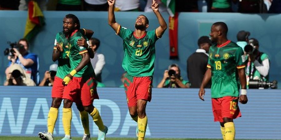 PIALA DUNIA 2022 - Setelah 20 Tahun dan Delapan Pertandingan, Kamerun Patahkan Rentetan Kekalahan di Piala Dunia