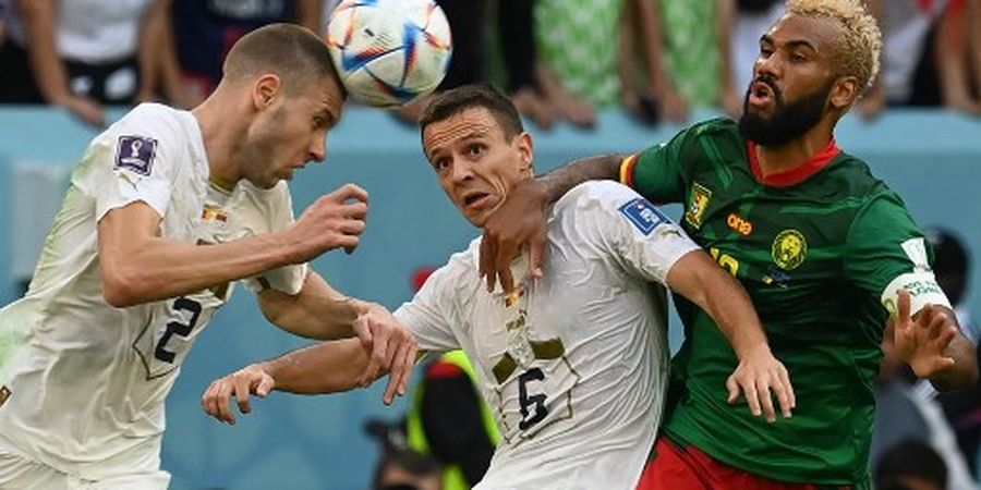 Hasil Piala Dunia 2022 - Diwarnai Aksi Kejar-kejaran Gol, Laga Kamerun Vs Serbia Sengit Tanpa Pemenang