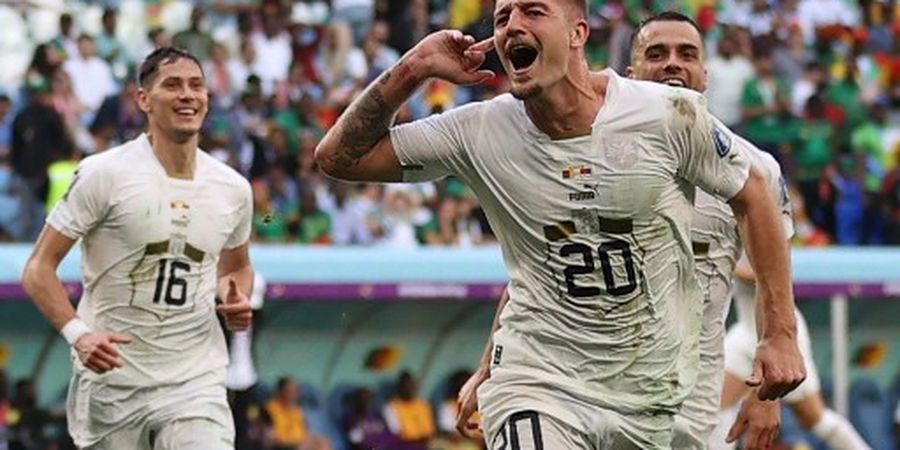 Hasil Piala Dunia 2022 - Hujan Enam Gol Bawa Kamerun dan Serbia Berbagi Poin