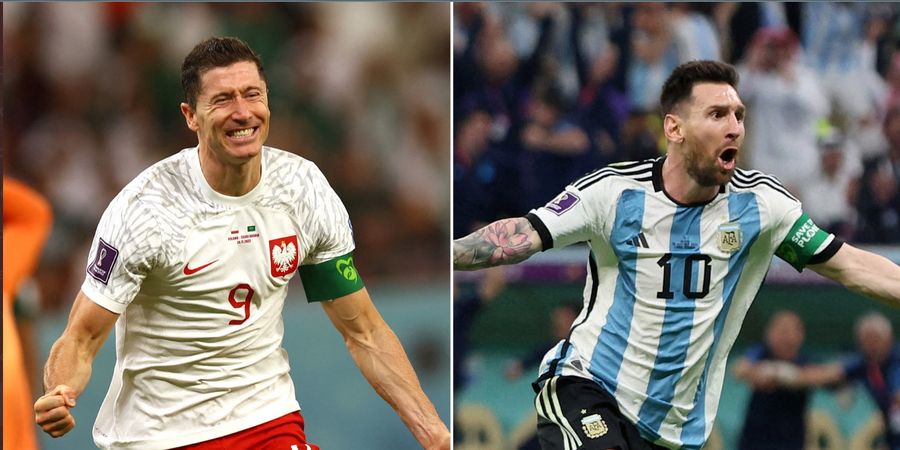 PIALA DUNIA 2022 - Polandia Vs Argentina, Bukan soal Adu Ketajaman Lewandowski dan Messi