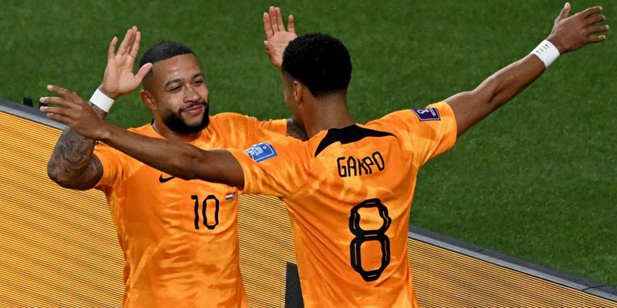 Hasil Babak I - Belanda 2-0 Amerika Serikat, Gol Deja Vu Memphis Depay dan Daley Blind Jadi Pembeda