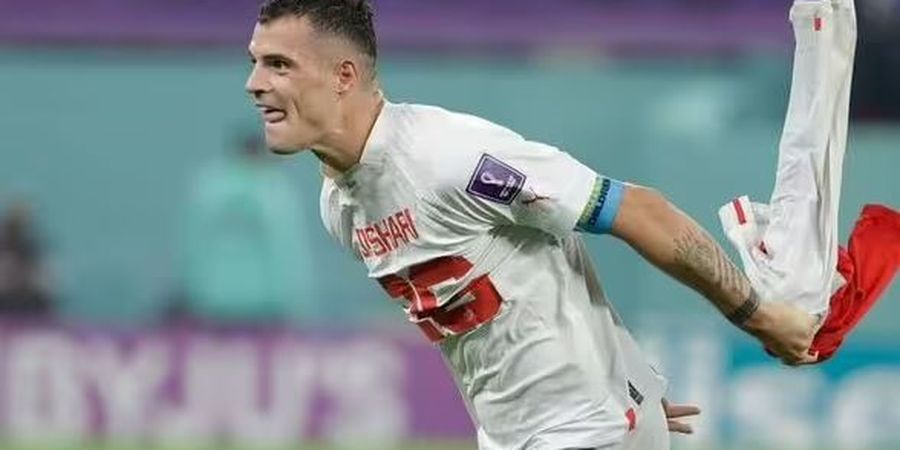 Piala Dunia 2022 - Granit Xhaka Berada dalam Investigasi FIFA Buntut Ulah Kontroversialnya