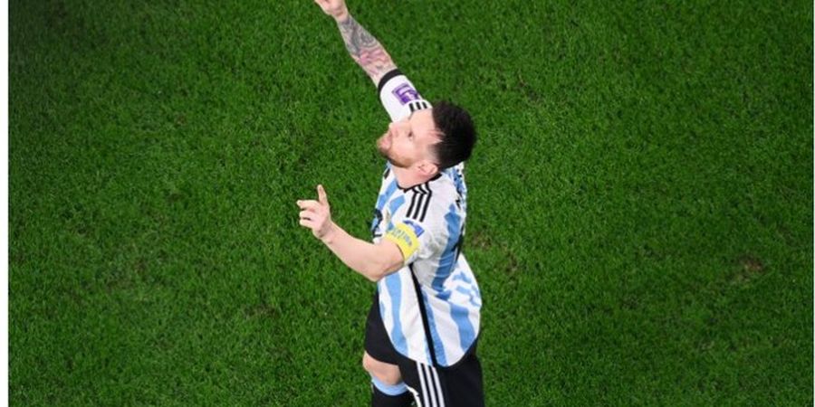 PIALA DUNIA 2022 - Cetak Gol Indah ke Gawang Australia, Lionel Messi Sah Selevel Harry Maguire dan Cristiano Ronaldo