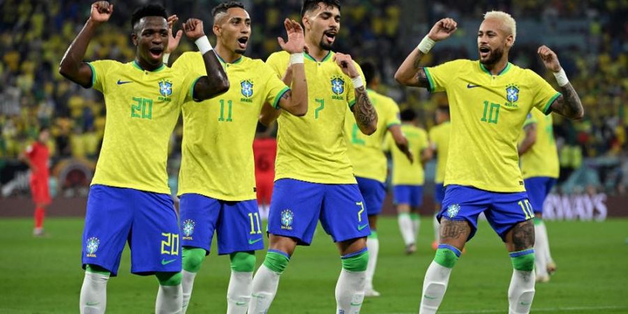 PIALA DUNIA 2022 - Bukan Ejek Korsel, Brasil Sebut Tarian Memang Bahasa Kebangsaan Mereka