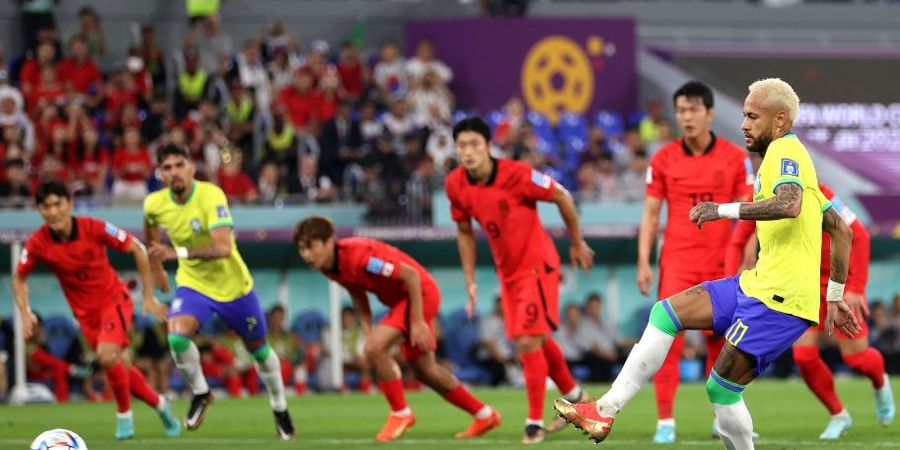 Hasil Piala Dunia 2022 - Diwarnai Drama 5 Gol, Brasil Singkirkan Korea Selatan