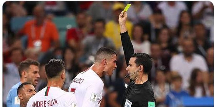 PIALA DUNIA 2022 - Portugal Vs Swiss, Cristiano Ronaldo Ketemu Lagi Wasit yang Pernah Membuatnya Naik Pitam