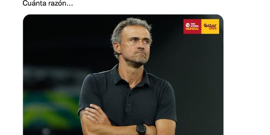 PIALA DUNIA 2022 - Luis Enrique: Cuma Saya yang Bisa Disalahkan karena Spanyol Tersingkir