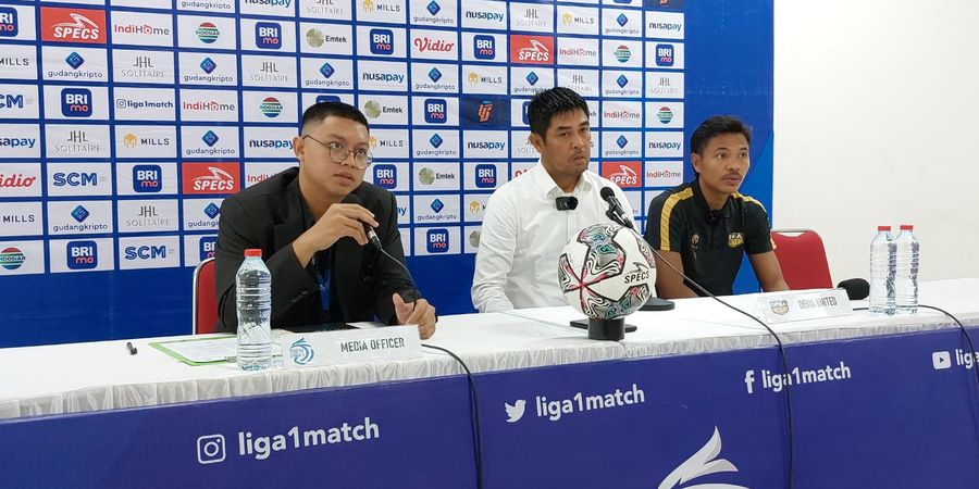 Tumbang dari Arema FC, Pelatih Dewa United: Kurang Beruntung