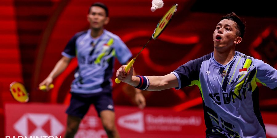 Hasil BWF World Tour Finals 2022 - Pukulan Nyangkut di Akhir Laga Jegal Fajar/Rian ke Final