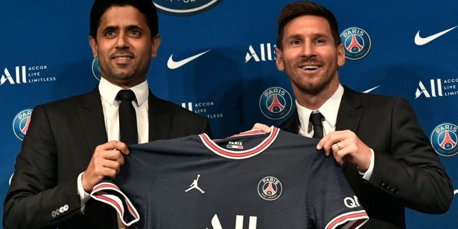 PSG Sudah Bikin Janji Ketemu Lionel Messi, Al Khelaifi Pede La Pulga Bertahan