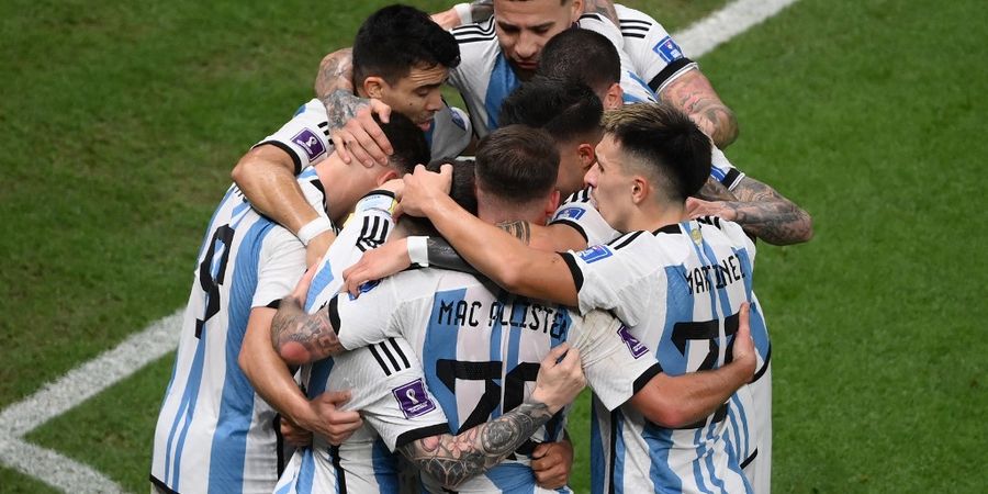 Hasil Babak I - Argentina Ungguli Belanda 1-0, La Albiceleste Selangkah Menuju Semifinal