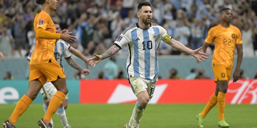 PIALA DUNIA 2022 - Kata-kata Lionel Messi Usai Bawa Argentina Menang Adu Penalti atas Belanda