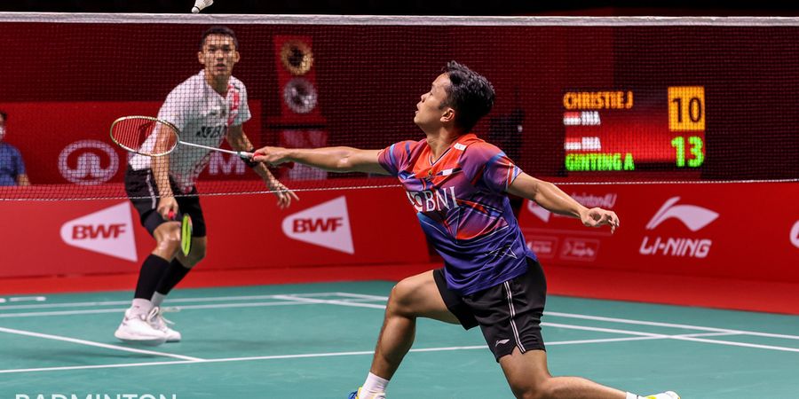 Hasil BWF World Tour Finals 2022 - Kalahkan Jonatan secara Dramatis, Anthony Kunci Tiket ke Final