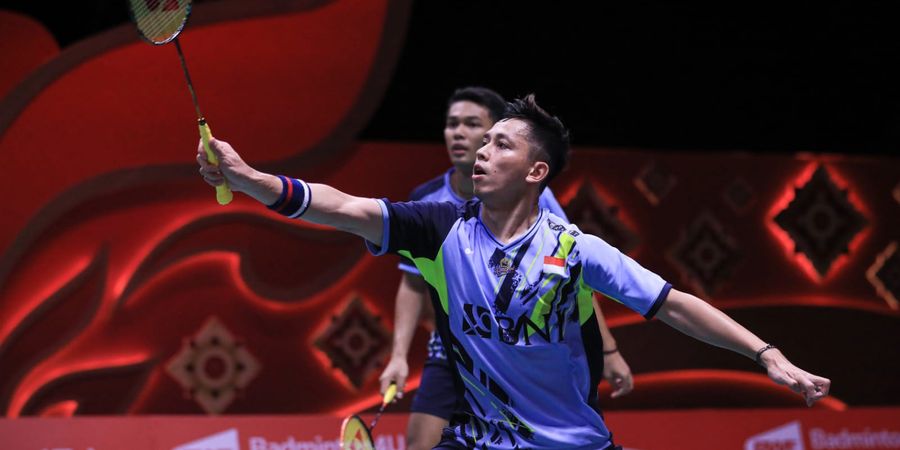 Hasil Malaysia Open 2023 - Nyaris Dikejutkan, Fajar/Rian Bekuk Duet Kakak Beradik