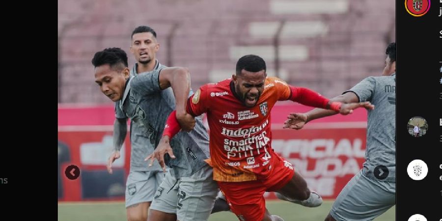 Hasil Liga 1 - 10 Pemain Borneo FC Sudah Cukup untuk Kalahkan Bali United dan Kudeta Puncak Klasemen