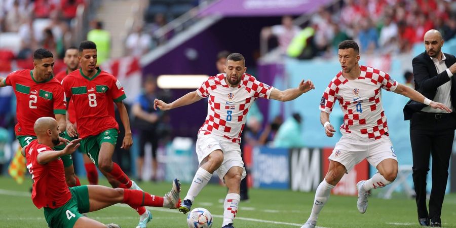 PIALA DUNIA - Prediksi Line-up Kroasia vs Maroko: Singa Atlas Tanpa Kapten, Vatreni Kekuatan Penuh