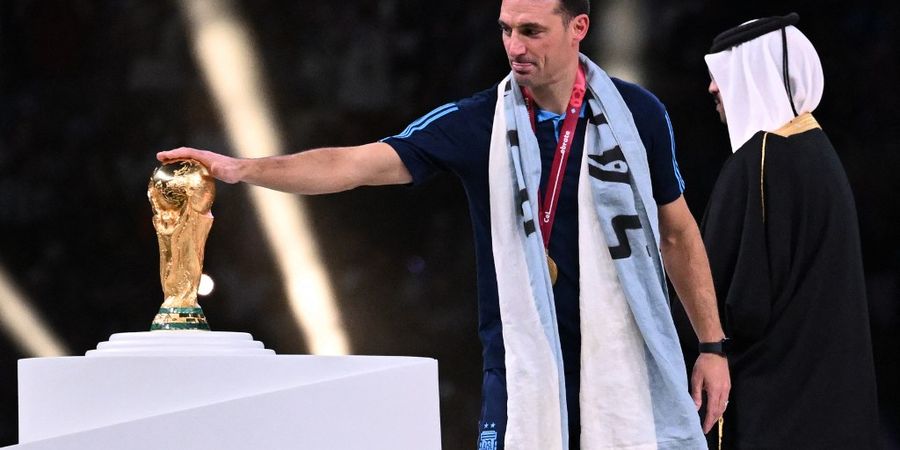 Bawa Lionel Messi Jadi Juara Piala Dunia 2022, Lionel Scaloni Langsung Diganjar Penghargaan Bersejarah