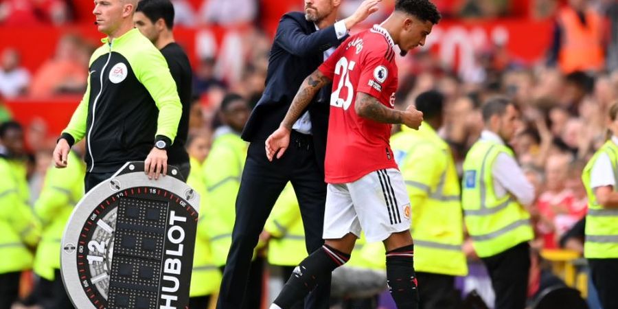 Bersitegang dengan Erik ten Hag, Legenda Man United Sarankan Jadon Sancho Segera Angkat Kaki ke Arab Saudi