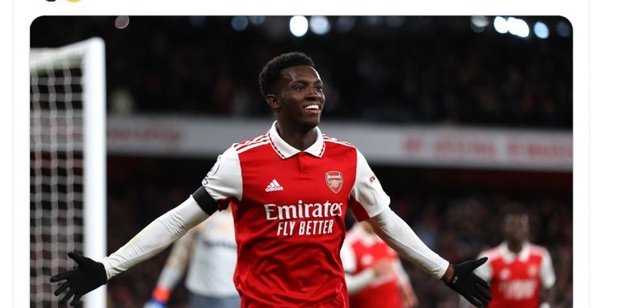 Cuma Butuh 16 Peluang, Eddie Nketiah Sudah Sumbang 11 Gol dari 11 Kali Jadi Starter