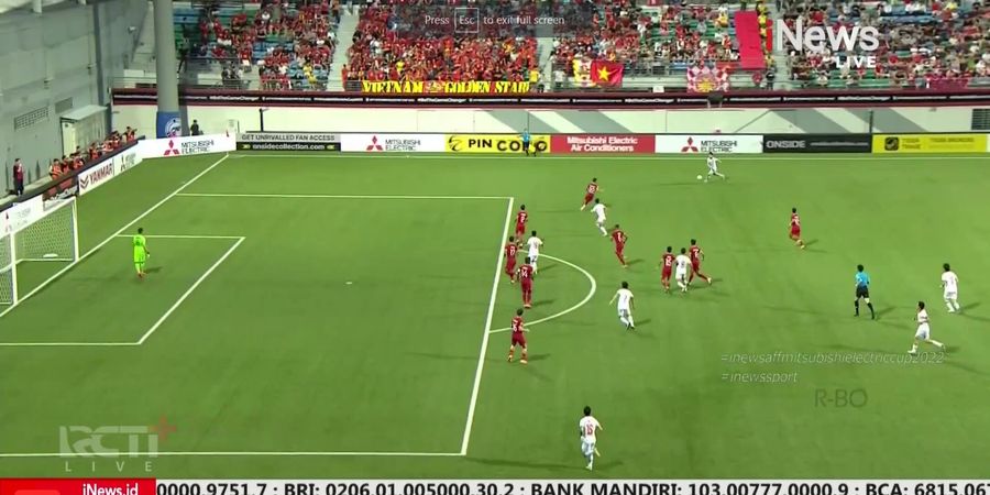 Hasil Piala AFF 2022 - Gagal Dobrak Pertahanan Grendel Singapura, Vietnam Ditahan Imbang Tanpa Gol