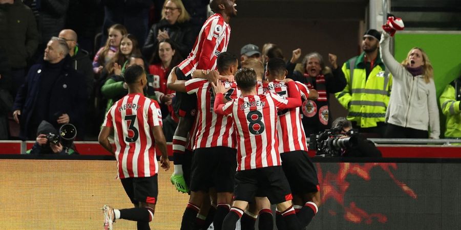 Hasil Liga Inggris - Liverpool Porak-Poranda di Kandang Brentford, The Reds Awali Tahun dengan Kekalahan