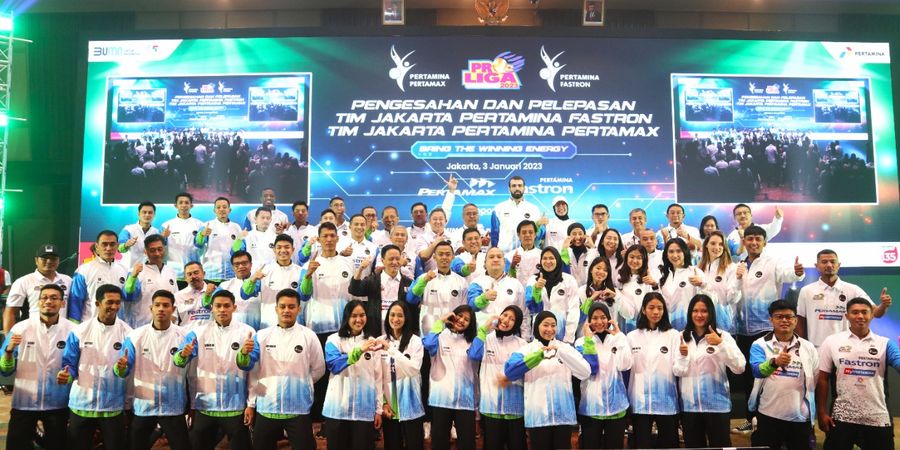 Pertamina Diiisi Kombinasi Pemain Senior-Junior pada Proliga 2023