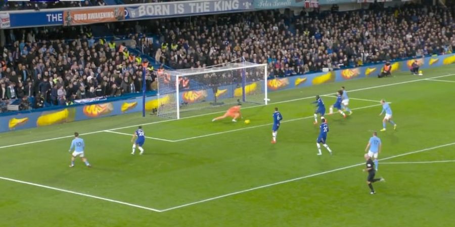 Chelsea Vs Man City - Kepa Blunder, Jack Grealish Heran Sang Kiper Cuma Melongo Lihat Bola 