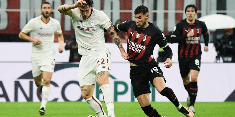 AS Roma Vs AC Milan - Duel Head to Head demi Tiket Liga Champions