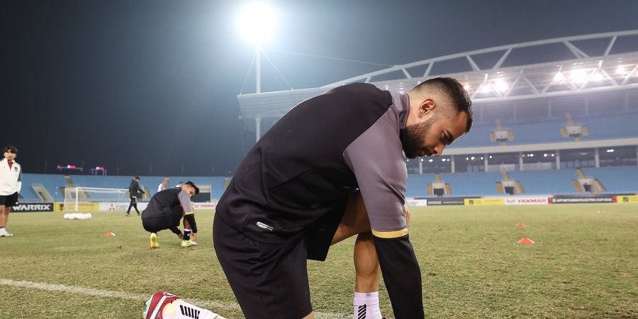 Jordi Amat Sedikit Lega Kondisi Lapangan Markas Vietnam Tidak Lebih Buruk dari Perkiraannya