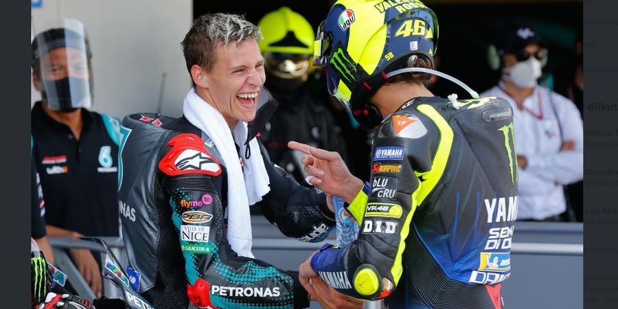 Mau Jadi Legenda MotoGP, Fabio Quartarara Ogah Tiru Valentino Rossi
