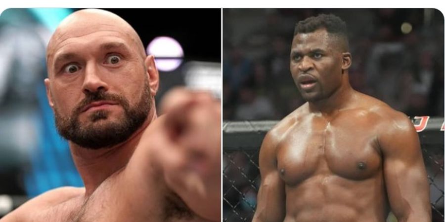 Peduli Setan Dilatih Mike Tyson, Tyson Fury Tetap Pukul KO Francis Ngannou