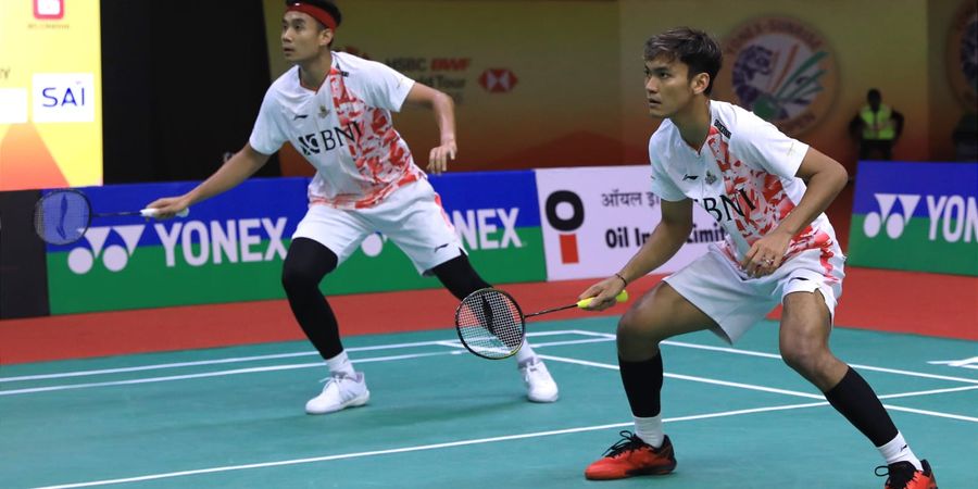 Hasil Thailand Masters 2023 - Dibekuk Pasangan Taiwan, Fikri/Bagas Gagal ke Final