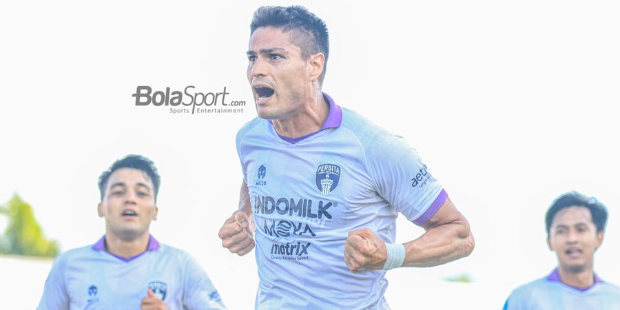 Tetap Bela Persita, Striker Asal Argentina Targetkan Lewati Torehan Gol di Liga 1 2022-2023