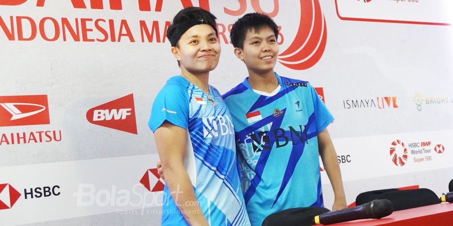 Indonesia Masters 2023 - Pijak 16 Besar, Apriyani/Fadia Siap Capek 