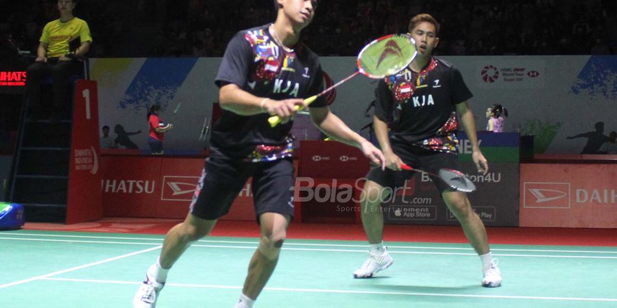 Hasil Thailand Open 2023 - Sabar/Reza Gebuk Pasangan Senior Malaysia dan Lolos ke Babak Utama