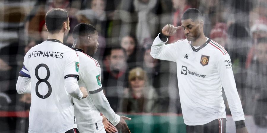 Marcus Rashford Pepet Senior Lionel Messi Usai Hancurkan Nottingham Forest dengan Gol Lari 55 Meter