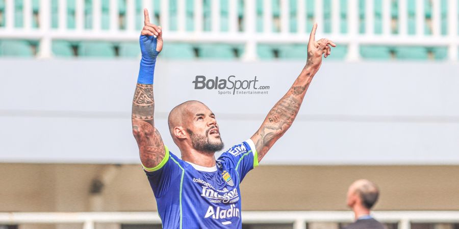 Tekad David da Silva Lewati Pencetak Gol Terbanyak Persib Bandung Sepanjang Masa