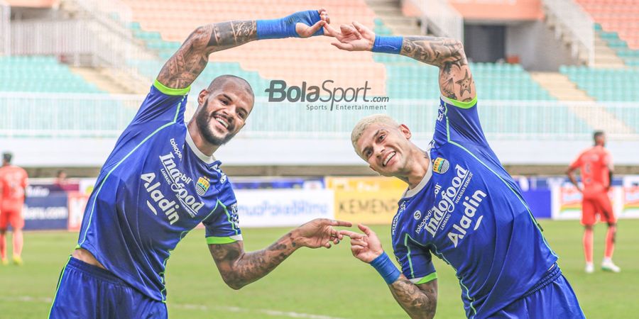 Hasil Liga 1 - Brace Ciro Alves Bawa Persib Bandung Menang atas PSS Sleman Sekaligus Geser Persija dari Puncak Klasemen